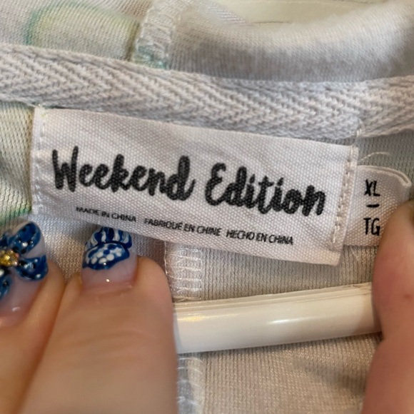 WEEKEND EDITION Women’s hooded Pajama onesie - Picture 2 of 5